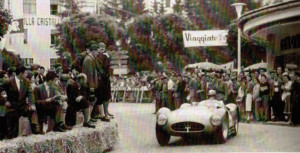 Piero Valenzano su Maserati A6GCS